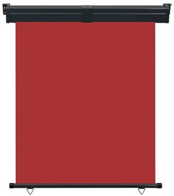 Toldo lateral para varanda 145x250 cm vermelho