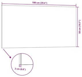 Painéis de parede 3D 10 pcs 100x50 cm EPS castanho