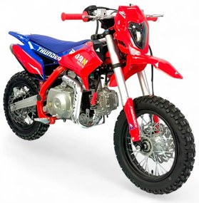 MINI MOTO Crianças MINICROSS Gasolina automática 90cc Apollo Thunder Vermelha