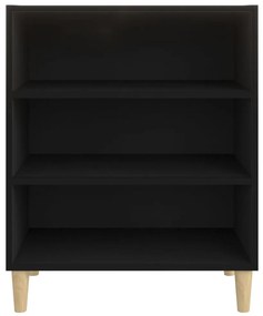 Aparador 57x35x70 cm derivados de madeira preto