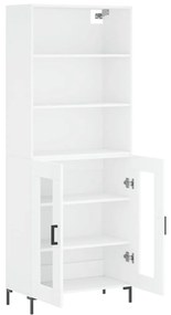 Armário alto 69,5x34x180 cm derivados de madeira branco