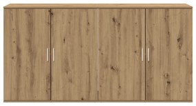 Buffets 2 pcs Carvalho Artesanal 79x38x80 cm Madeira de Engenharia