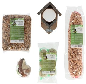 Conjunto completo de comedouros de pássaros L