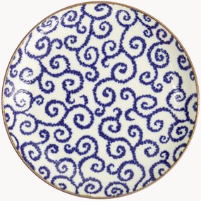 Pratos redondos de porcelana Ten Karakusa, conjunto de 6