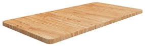 Bancada p/ WC 100x50x2,5 cm madeira tratada castanho-claro
