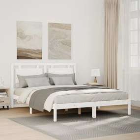 Cama extra longa sem colchão 140x220 cm madeira maciça