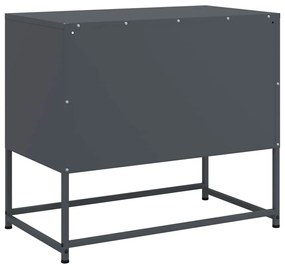Móvel de TV 68x39x60,5 cm aço antracite