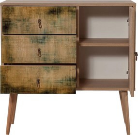 Cômoda Verybox – Carvalho Sonoma – 90x90x40 cm