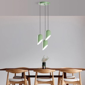 Chandelier Kesik – Mint – Diâmetro 40 cm