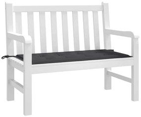 Almofadão p/ banco de jardim 100x50x4cm tecido oxford preto