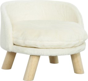 PawHut Cama para animais para cães e gatos, almofada macia e lavável, proteção nas bordas, 40,5 x 40,5 x 33 cm | Aosom Portugal