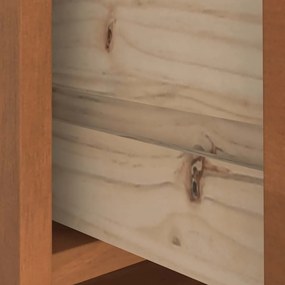 Árvore de Hall SANDENS 87x40x159,5 cm Madeira Maciça de Pinho