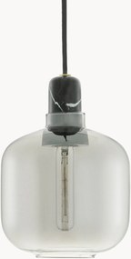 Candeeiro suspenso pequeno em mármore Amp