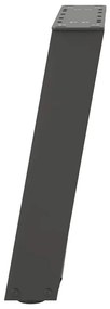 Pés para mesa de centro em forma de U, 2 peças, antracite, 38x(42-43)