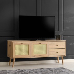 Móvel TV Patara – Carvalho – 140 cm x 60 cm x 40 cm