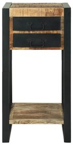Suporte para Telefone 40x40x80 cm Madeira de Mangueira Sólida e Rústic