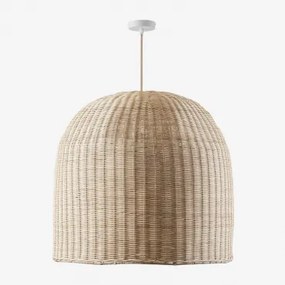 Lâmpada De Teto Suspensa Para Exterior Flandres Natural - Branco & Ø80 Cm - ↑65 Cm Flandes - Sklum