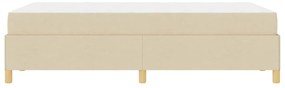 Cama Box Outros Branco e Creme 120 x 190 cm Poliéster