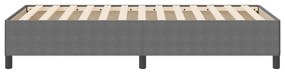 Estrutura de Cama vidaXL Cinzento-claro 90x200 cm Tecido de Corduroy