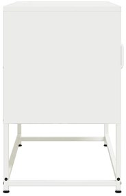 Móvel de TV 68x39x60,5 cm aço branco