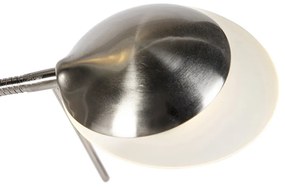 Candeeiro de pé moderno em aço com LED e dimmer - Lexus