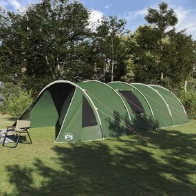 vidaXL Tenda túnel com telhado Verde e Branco 778 x 356 x 210 cm