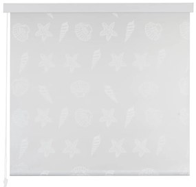 Estore de rolo para o duche 120x240 cm estrelas-do-mar