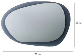 ****  
Espelho Aqua – Fumê – 75 cm x 55 cm

**