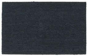 vidaXL Tapete de porta 50x80 cm fibra de coco tufada cinzento escuro