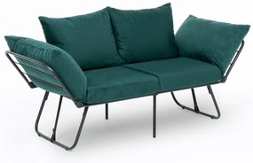 Sofá-cama 2 Lugares Viper – Verde Petróleo – 150x78x60 cm