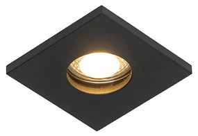 Foco embutido moderno para casa de banho preto - Doku Moderno
