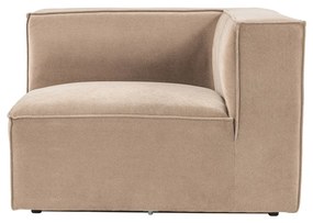 Sofá de 1 Lugar Sora – Cappuccino – 95x65x95 cm