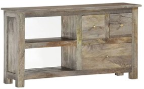 Móvel de TV 100x30x55 cm madeira de mangueira maciça