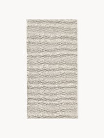 Tapete de lã com textura entrançada Bruna
