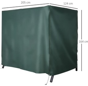 Capa para Móveis de Jardim Capa Protetora para Baloiços de Exterior co