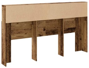 Armário cabeceira 180x19x103,5 cm deriv. madeira madeira velha