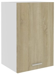 801255 vidaXL Armário de parede 39,5x31x60 cm contraplacado cor carvalho