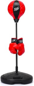 Jogo de Boxe Infantil Braga com Suporte Ajustável – 81 a 123 cm – Incl