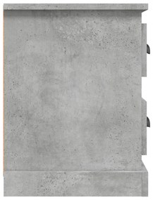 Móvel de TV 102x35,5x47,5 cm derivados de madeira cinza cimento
