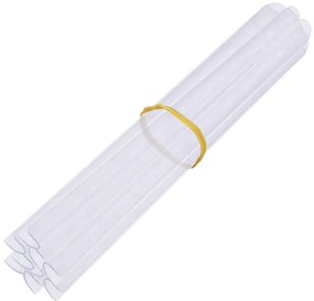 Painéis de privacidade para jardim 4 pcs 35x0,19 m PVC creme