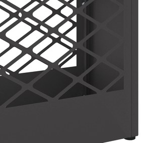 Suporte para Guarda-Chuva Preto Metal Médio