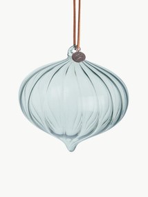 Mouth-Blown Glass Tree Pendants Clarisse, Set of 6