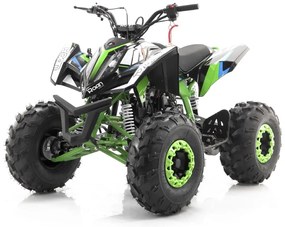 MINI MOTO 4 GASOLINA PARA CRIANÇAS velocidade até 45Km/h Roan 125cc semiautomático Falcon RN-1-2-3 R8 Verde