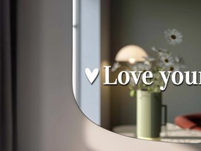 Autocolante para espelho S36 – Love yourself always.