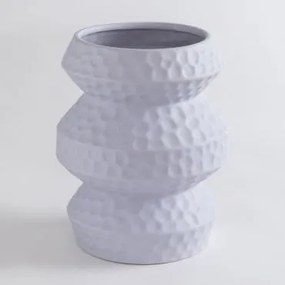 Vaso Em Cerâmica Ayariz Branco - Sklum