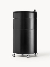 Gaveteiro redondo com rodas Barboy, Design Verner Panton