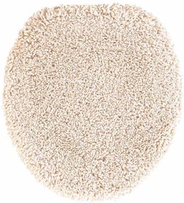 Conjunto de 3 Tapetes de Banho Creme Polipropileno Antiderrapante