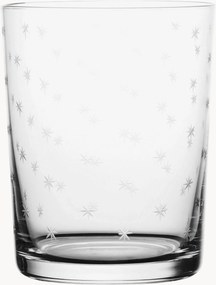 Copos em cristal artesanal Stars, conjunto de 4