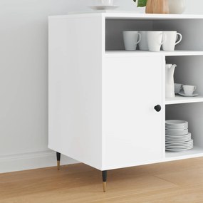 vidaXL Pés de Móveis 2 pcs Preto e Ouro Ø 40 x 98 mm Ferro