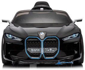 Carro eletrico crianças BMW I4 12V 2.4G Preto Metalizado